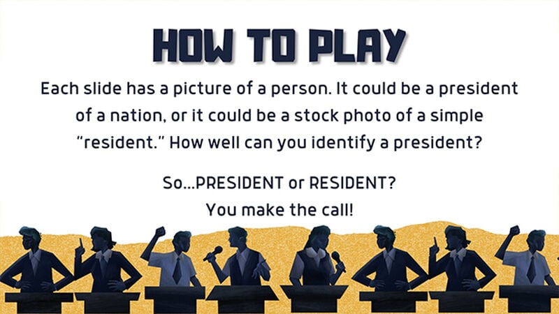 President or Resident?